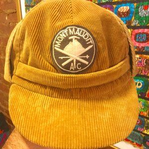 Rare, Vintage Polo Ralph Lauren Outdoorsman Mont Maudit Trail Cap Sz L/XL- 10/10